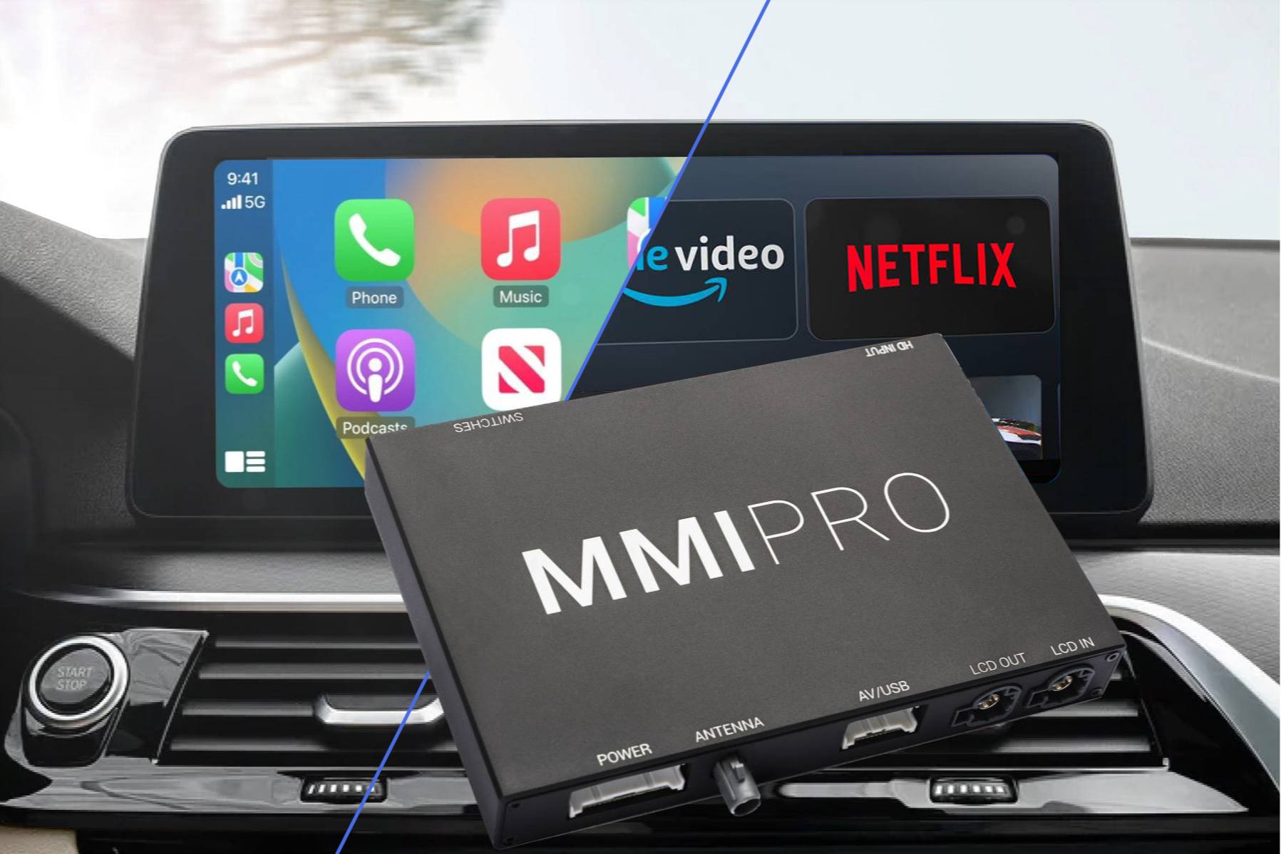 CarPlay MMI PRO Retrofit for BMWs and MINIs