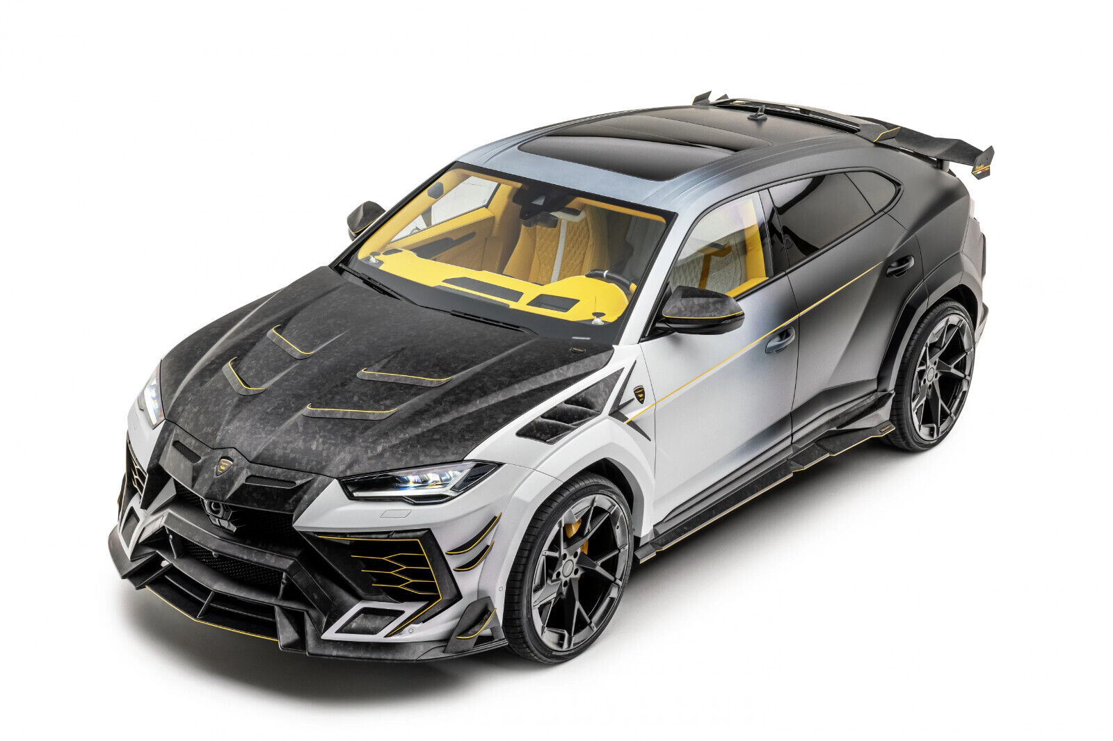 Factory Direct Mansory Lamborghini Urus Roof Spoiler Visible Carbon Fibre