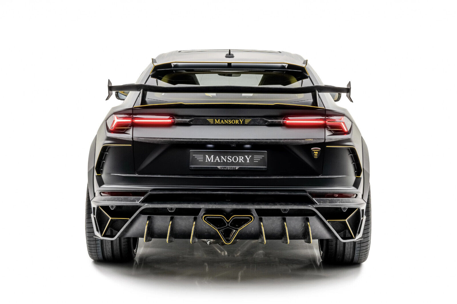 Factory Direct Mansory Lamborghini Urus Rear Hatch Panel with Mansory Logo