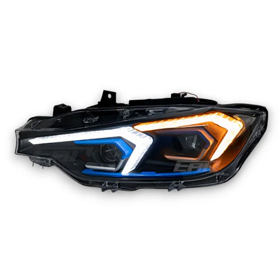 EuroLuxe BMW 3 Series F30/F31/F35 G Style Sequential LED Headlights | 2011 – 2019 | Plug & Play