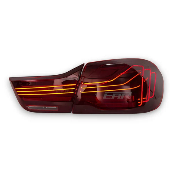 EuroLuxe BMW 4 Series/M4 F32/F82 CSL OLED Sequential Tail Lights | 2013 – 2020 | Plug & Play